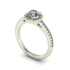 1.13ct Round Diamond Gold Engagement Ring - 04US04